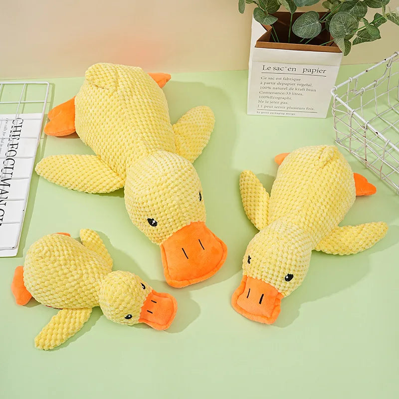 Booteely Plush Duck Dog Toy